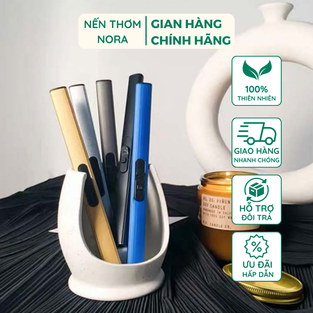 Dụng Cụ Thắp Nến Thơm Tia Điện Dụng Cụ Thắp Nến Thơm Tia Điện