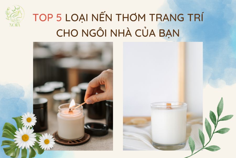 nến thơm trang trí