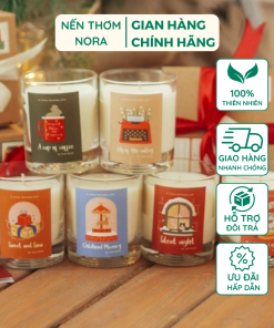 Nến Thơm Sáp Đậu Nành Giáng Sinh