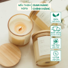 NẾN THƠM SÁP ĐẬU NÀNH BẤC GỖ