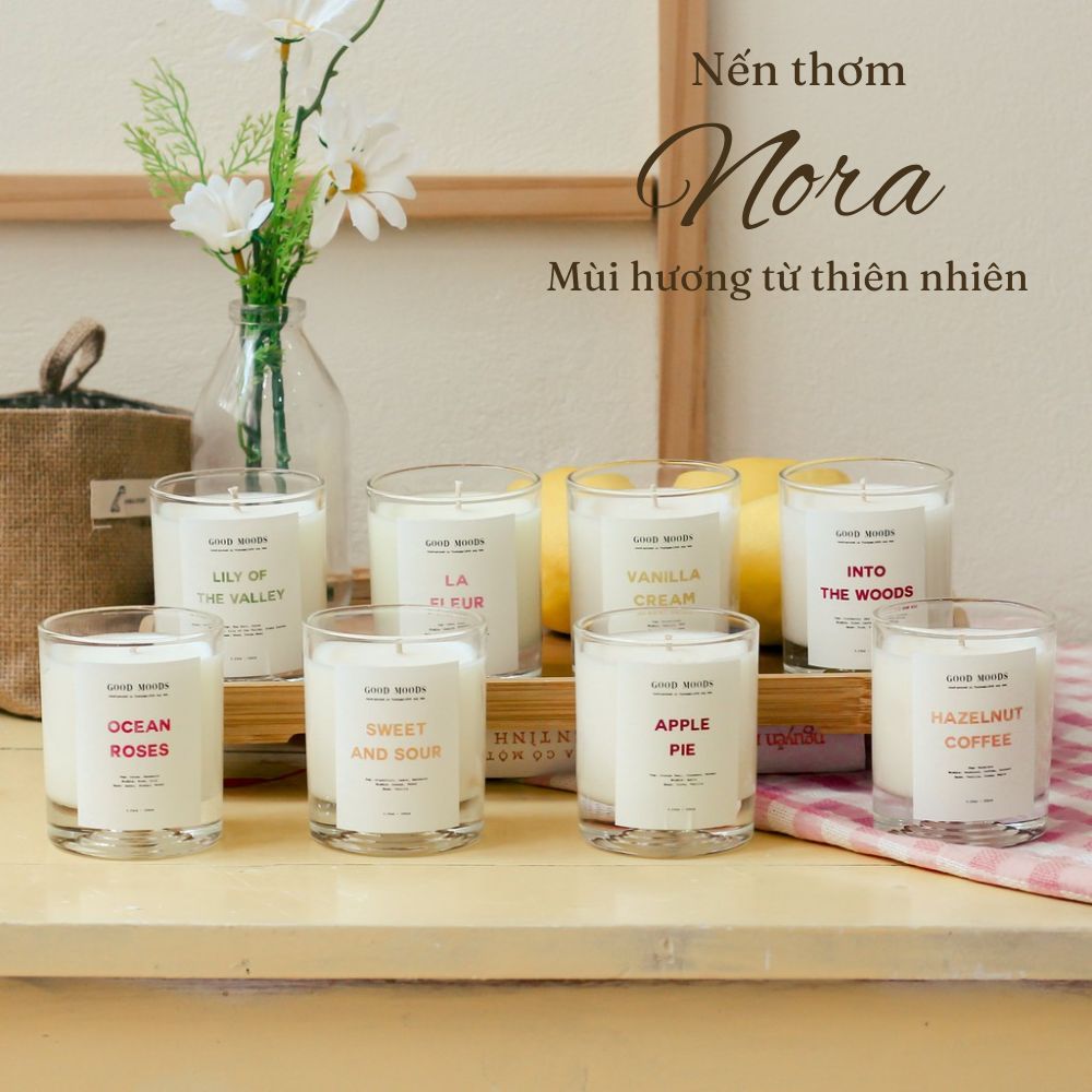 nến thơm bán chạy của Nora