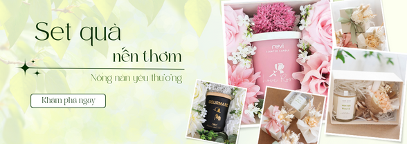 set quà nến thơm